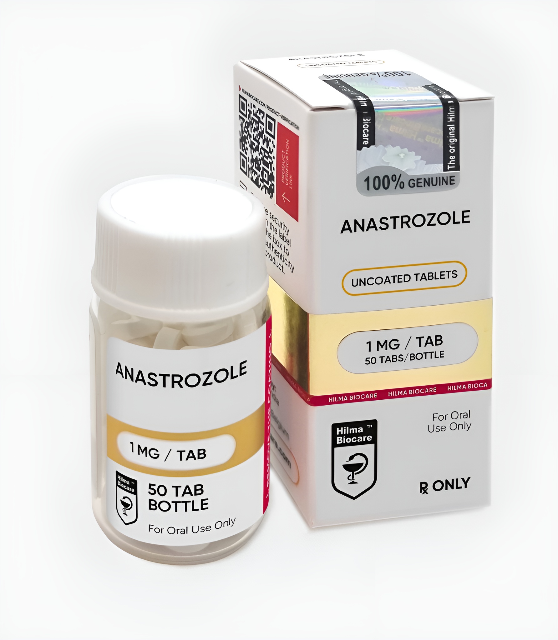 Hilma Biocare Anastrozole 50tabs /1 mg/tab