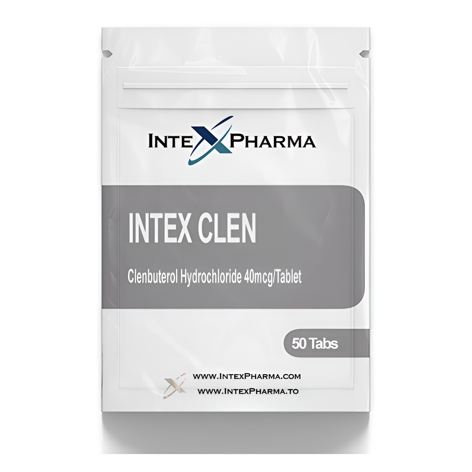 Intex Pharma Clenbuterol (Clen) 40mcg x 50 tabs