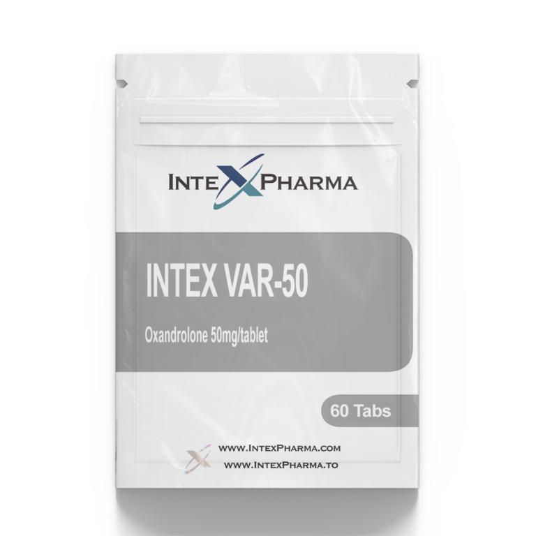 Intex Pharma Anavar 50 – 50mg x 60 tabs (Var50)