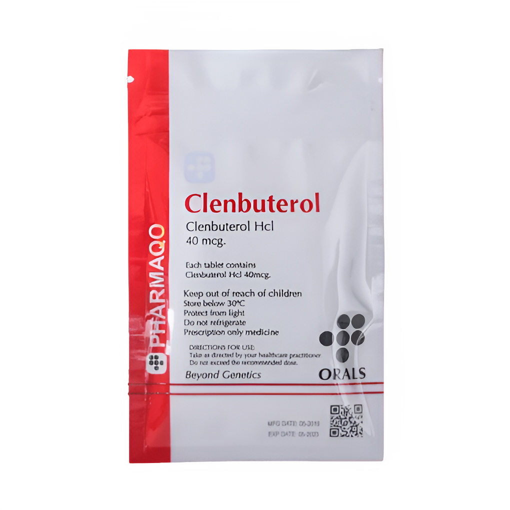 Pharmaqo US – CLENBUTEROL 40MCG X 100