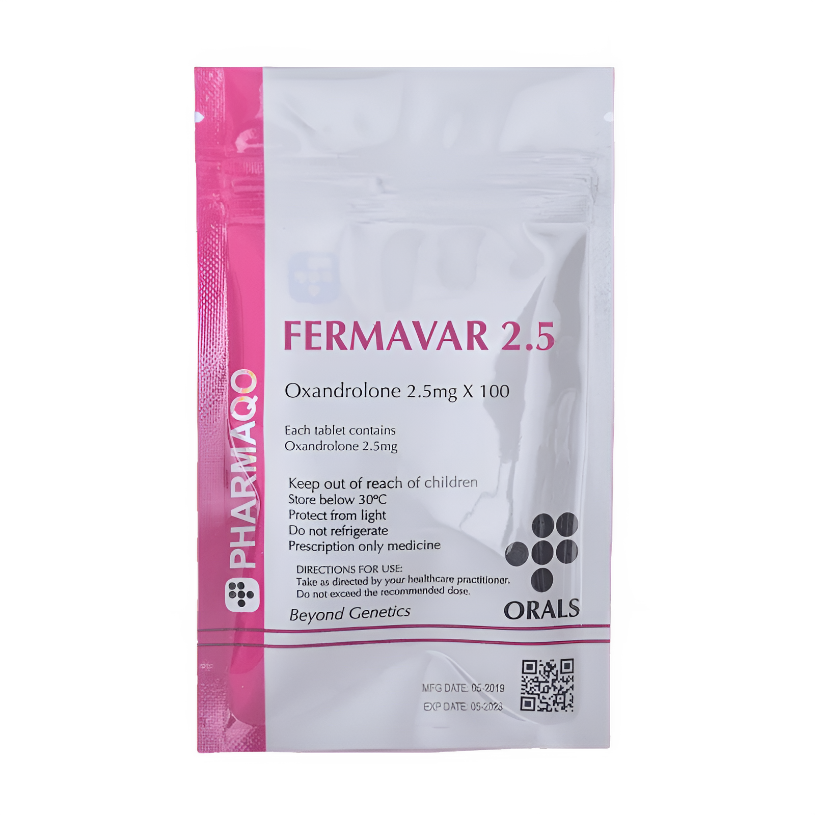 Pharmaqo US – FEMAVAR 2.5 X 100