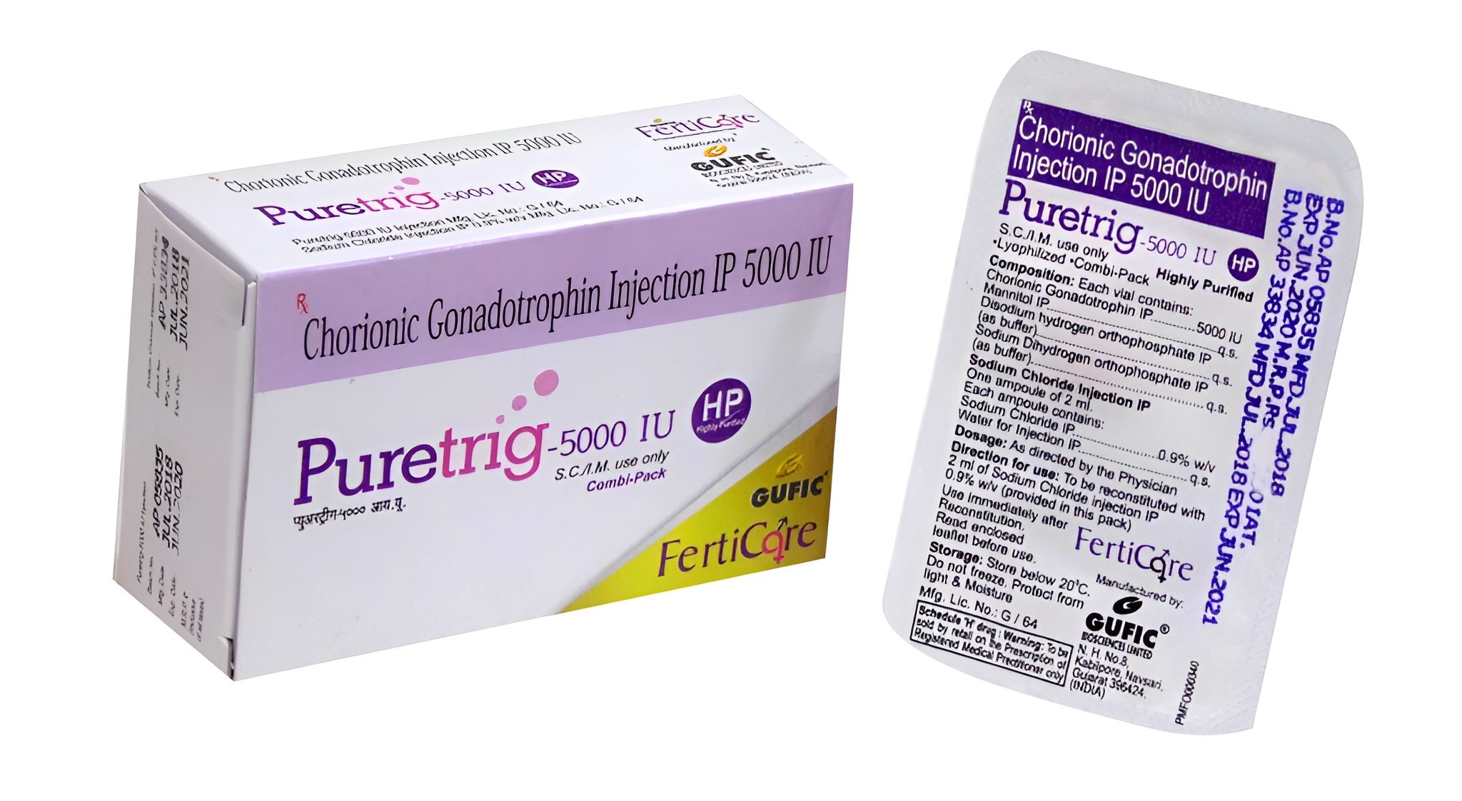 Puretrig HCG 5000IU