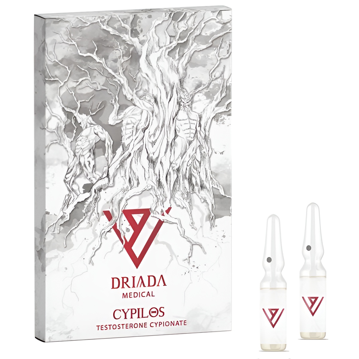 Driada Medical Cypilos 250 mg/ml (Testosterone Cypionate) Ampoules 10 x 1ml