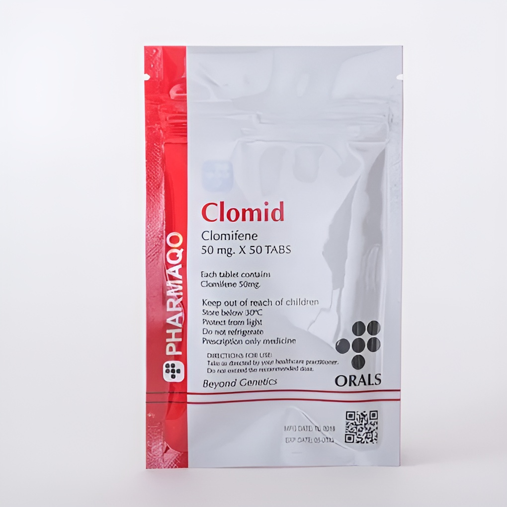Pharmaqo Labs Clomid 50 tabs x 50mg