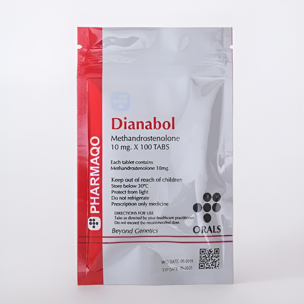 Pharmaqo Labs Dianabol 100 tabs x 10mg