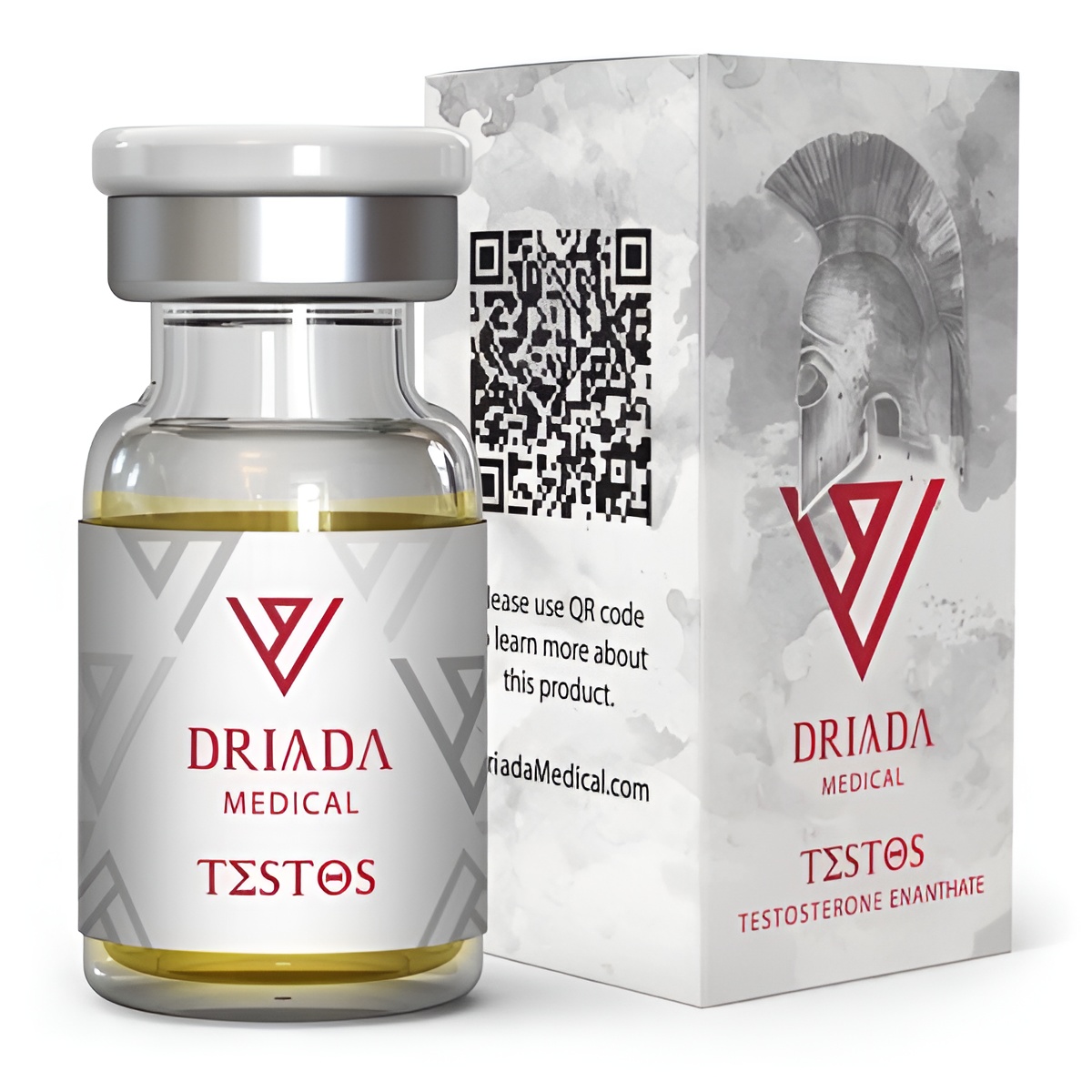 Driada Medical Testos 250 mg/ml (Testosterone Enanthate) 10ml vial